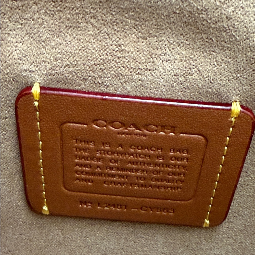 Coach Blush Quilted Crossbody Bag - Picture 4 of 11